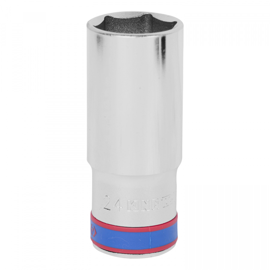 Головка торцевая глубокая шестигранная 1/2", 24 мм KING TONY 423524M