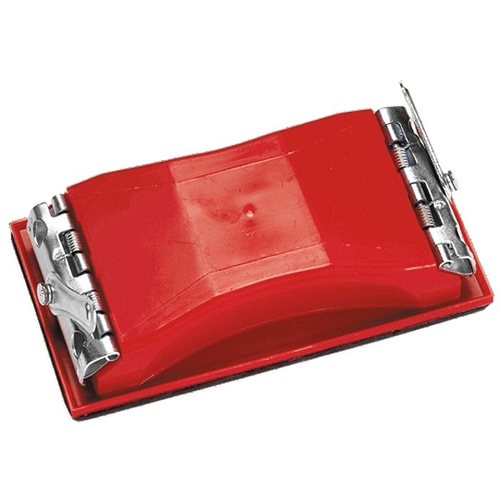 Брусок для шлифования, 160 х 85 мм, пластиковый с зажимами Matrix