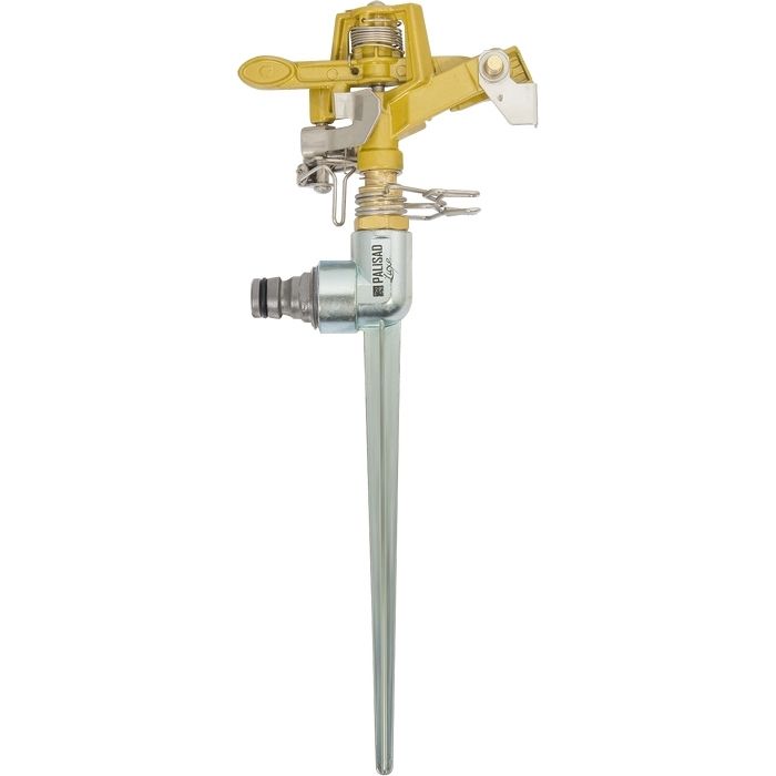 Разбрызгиватель импульсный, латунный, со штырем Palisad Luxe