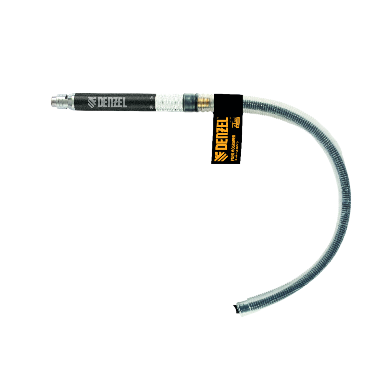 Пневматический гравер PE54000, 54000 об/мин, 3 мм, 57 л/мин Denzel