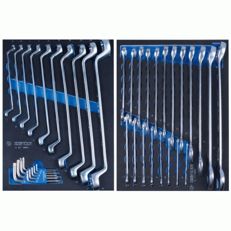 Набор инструментов в синей тележке, 235 предметов KING TONY 934-235MMB