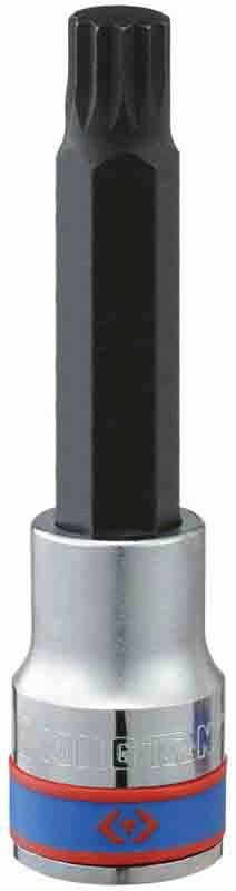 Насадка (бита) торцевая 1/2", Spline, M10, L = 80 мм KING TONY 403610