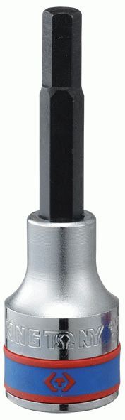 Насадка (бита) торцевая 1/2", Hex, 12 мм, L = 80 мм KING TONY 403512