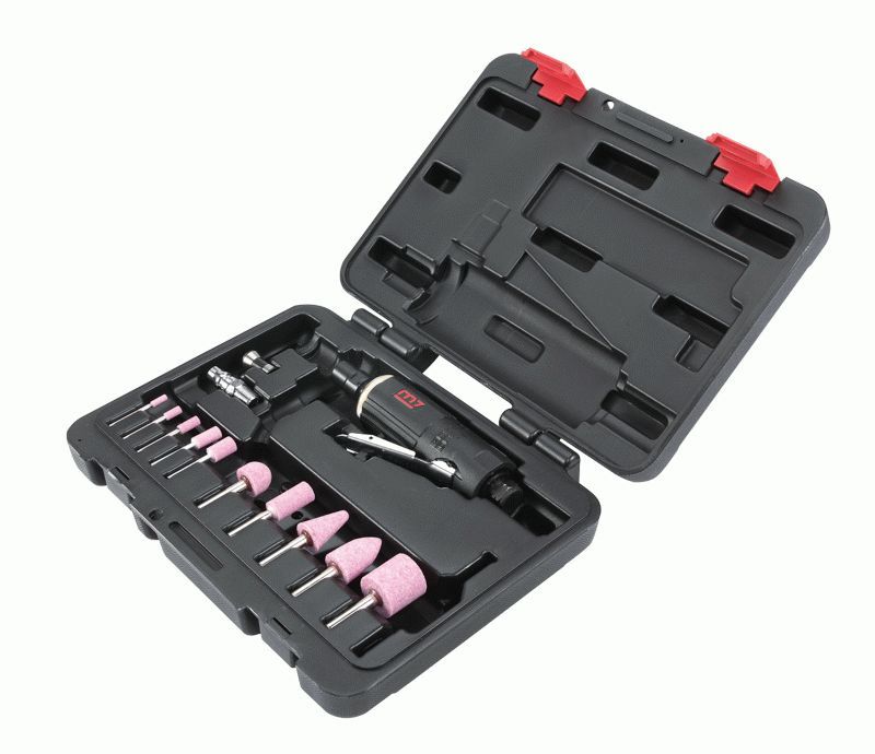 Пневматическая бормашина (шарошка) 3 - 6 мм, 20000 об/мин, с набором принадлежностей, 15 предметов MIGHTY SEVEN QA-0215A