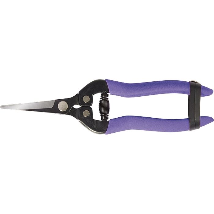 Секатор цветочный, 180 мм, металлические обрезиненные рукоятки, Palisad