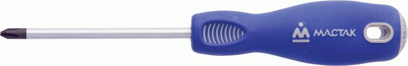 Отвертка крестовая Phillips №1, 75 мм, держатель МАСТАК 041-01075H