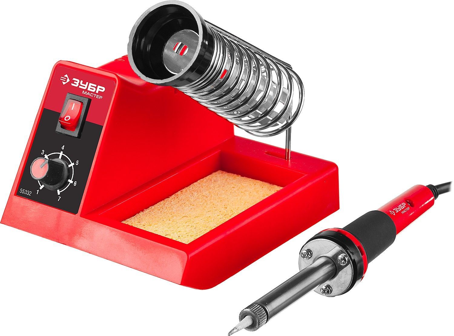 ЗУБР ПС-50А паяльная станция, 150 - 450°C, 48 Вт.