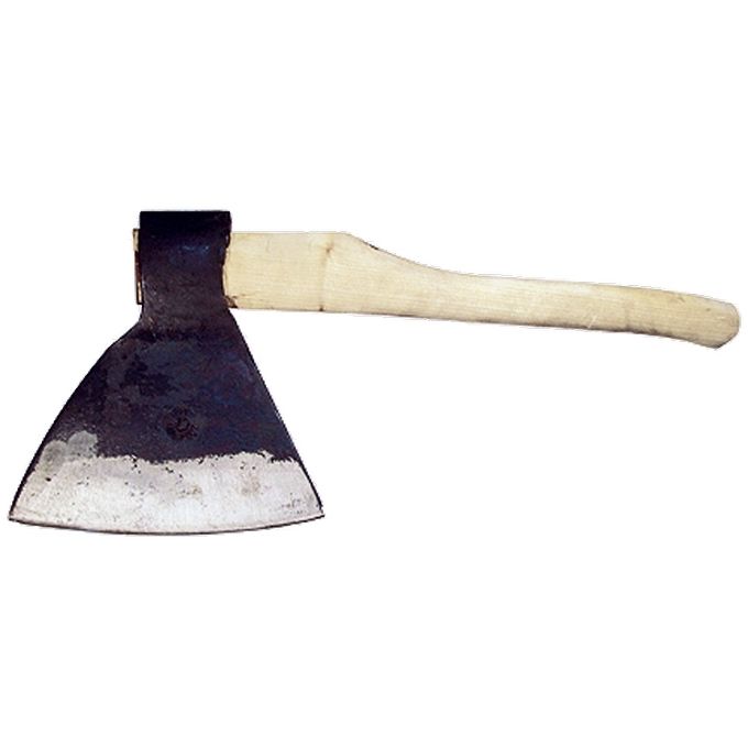 Топор кованый, в сборе,  1900/2200 г, деревянное топорище, 500 мм, М2, "Мясоруб"