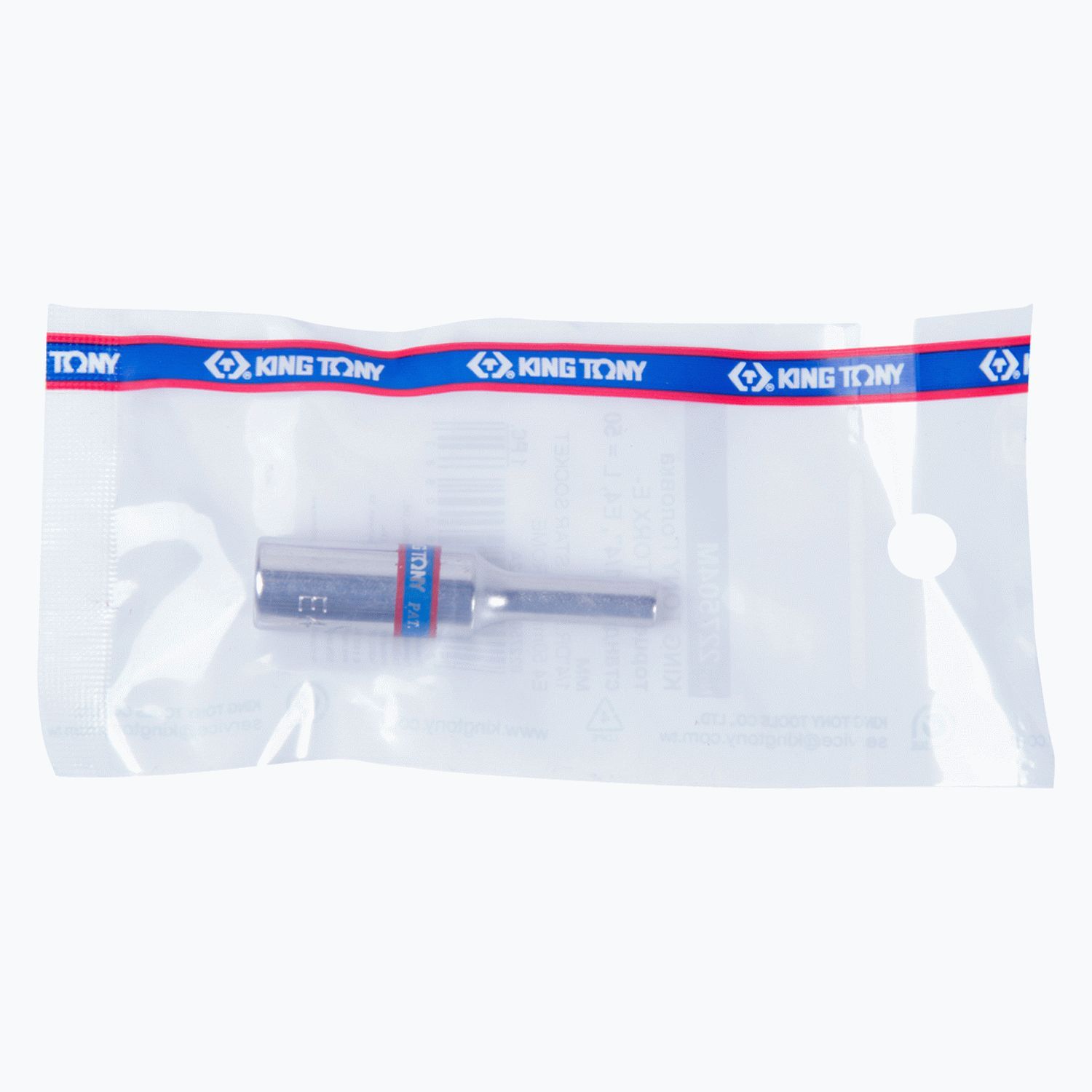 Головка торцевая TORX Е-стандарт 1/4", E4, L = 50 мм KING TONY 227504M