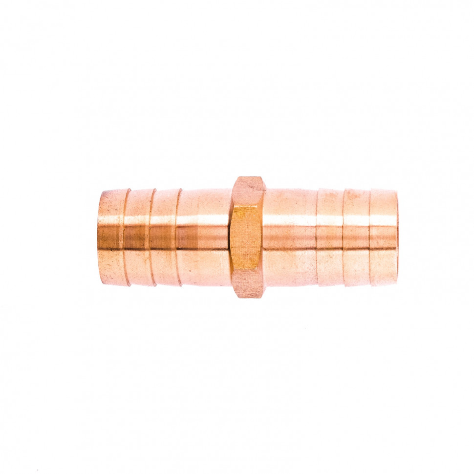 Соединитель для шланга 3/4", латунный Palisad