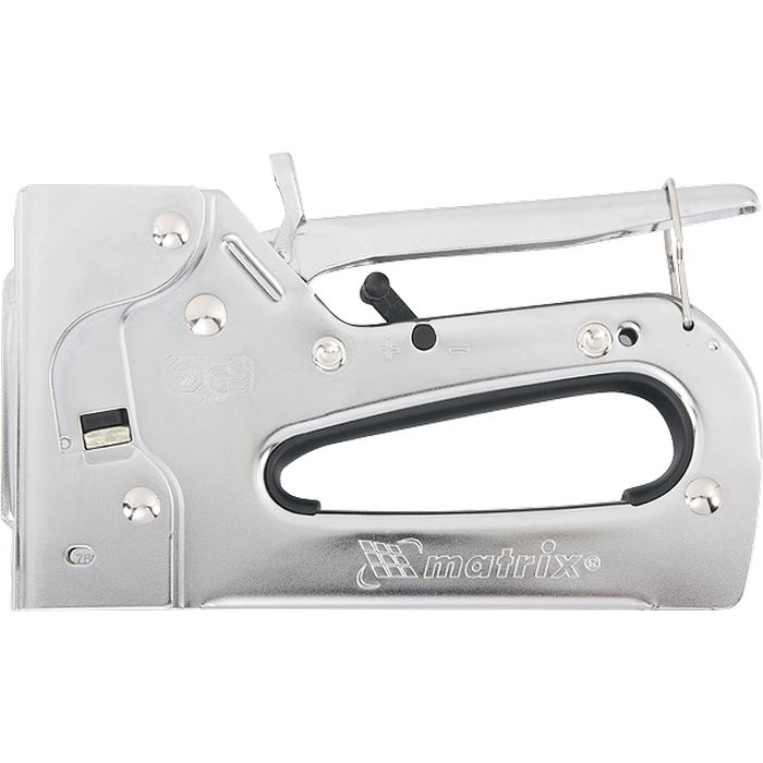 Степлер мебельный металлический регулируемый, тип скобы 53, 6-14 мм Matrix Professional