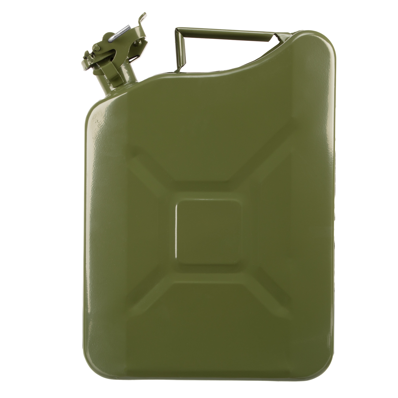 Канистра для топлива, металлическая, толщина стенок 0,8мм, 10 литров