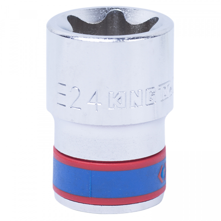 Головка торцевая TORX Е-стандарт 1/2", E24, L = 39 мм KING TONY 437524M