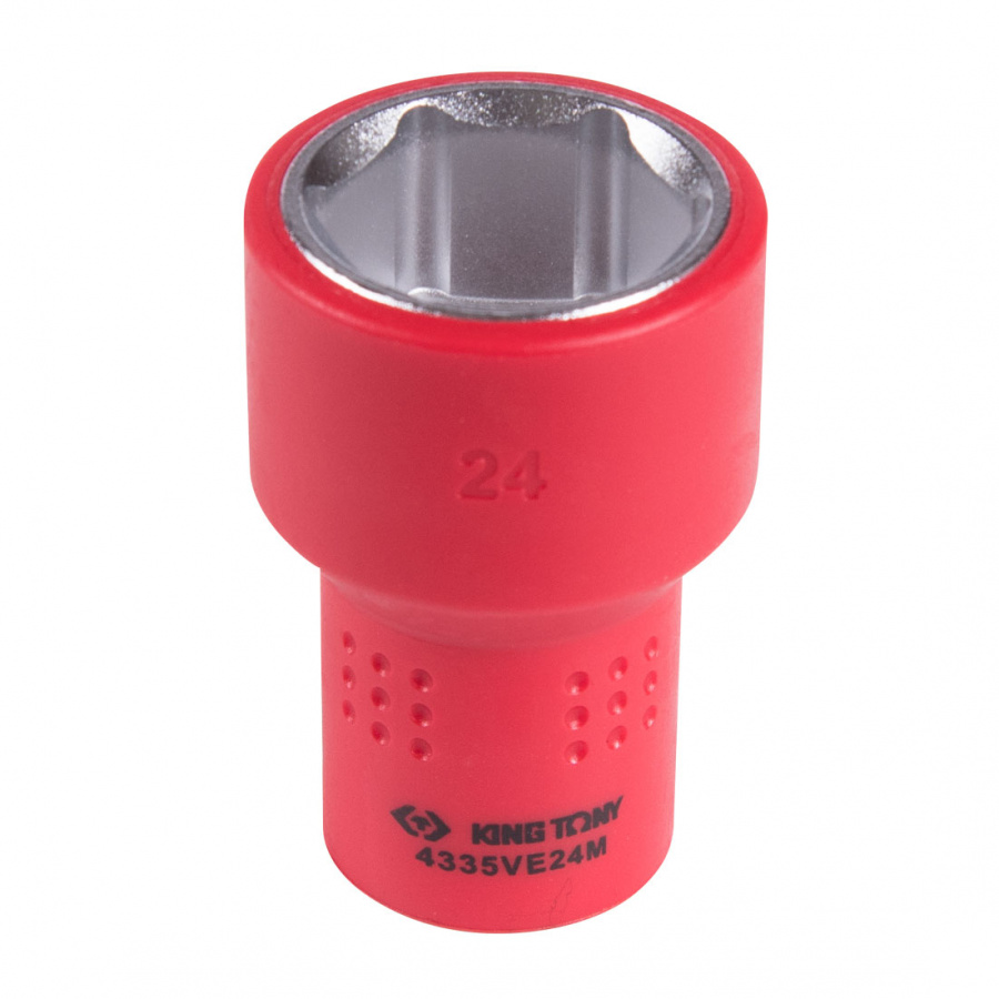 Головка торцевая диэлектрическая шестигранная 1/2", 24 мм KING TONY 4335VE24M