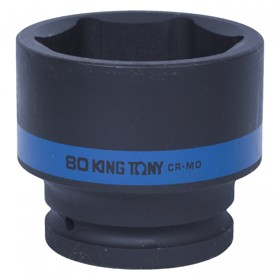 Головка торцевая ударная шестигранная 1", 80 мм KING TONY 853580M