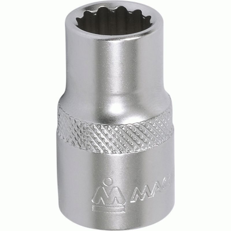 Головка торцевая стандартная двенадцатигранная 1/2", 10 мм МАСТАК 000-42010