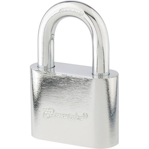 Замок навесной, хромированное покрытие 60 мм Matrix