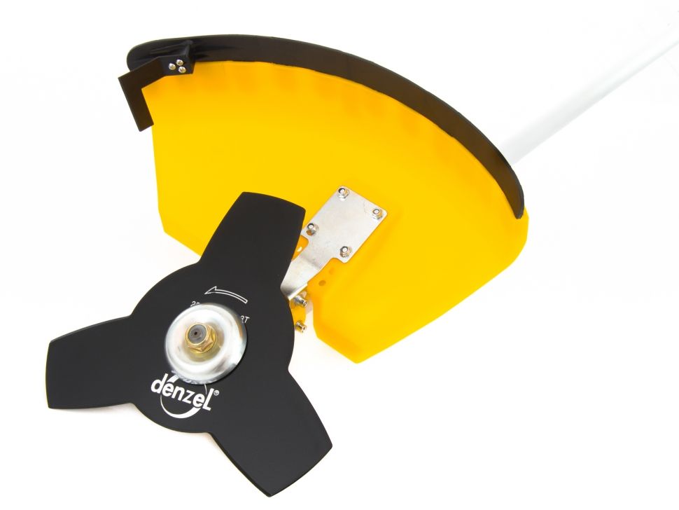 Триммер бензиновый GT-520, состоит из 2 частей, 1.6 кВт, 51.7 куб.см, в комплекте диск и катушка Denzel