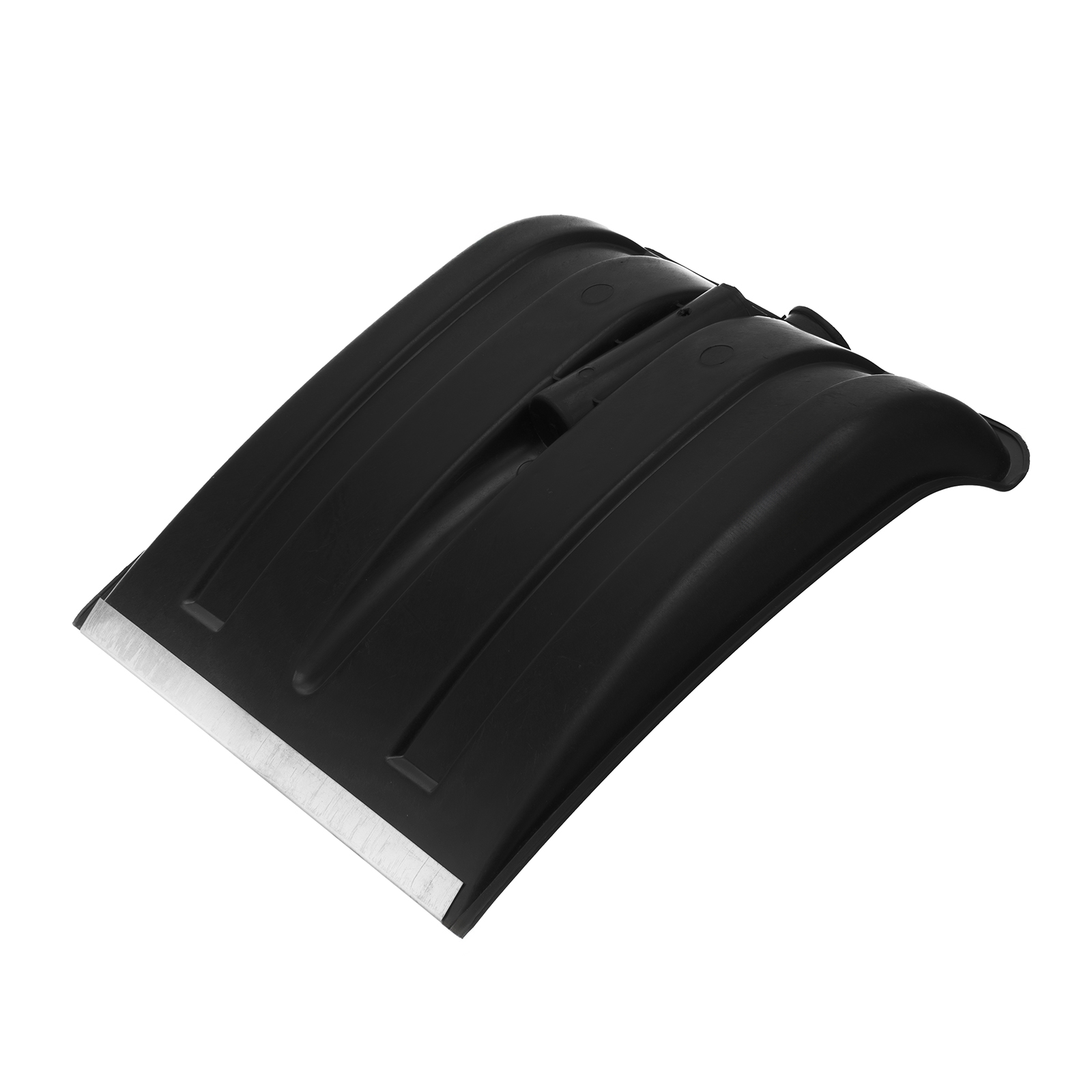 Лопата для уборки снега пластиковая, оцинкованная планка, 350х350 мм, без черенка, Сибртех