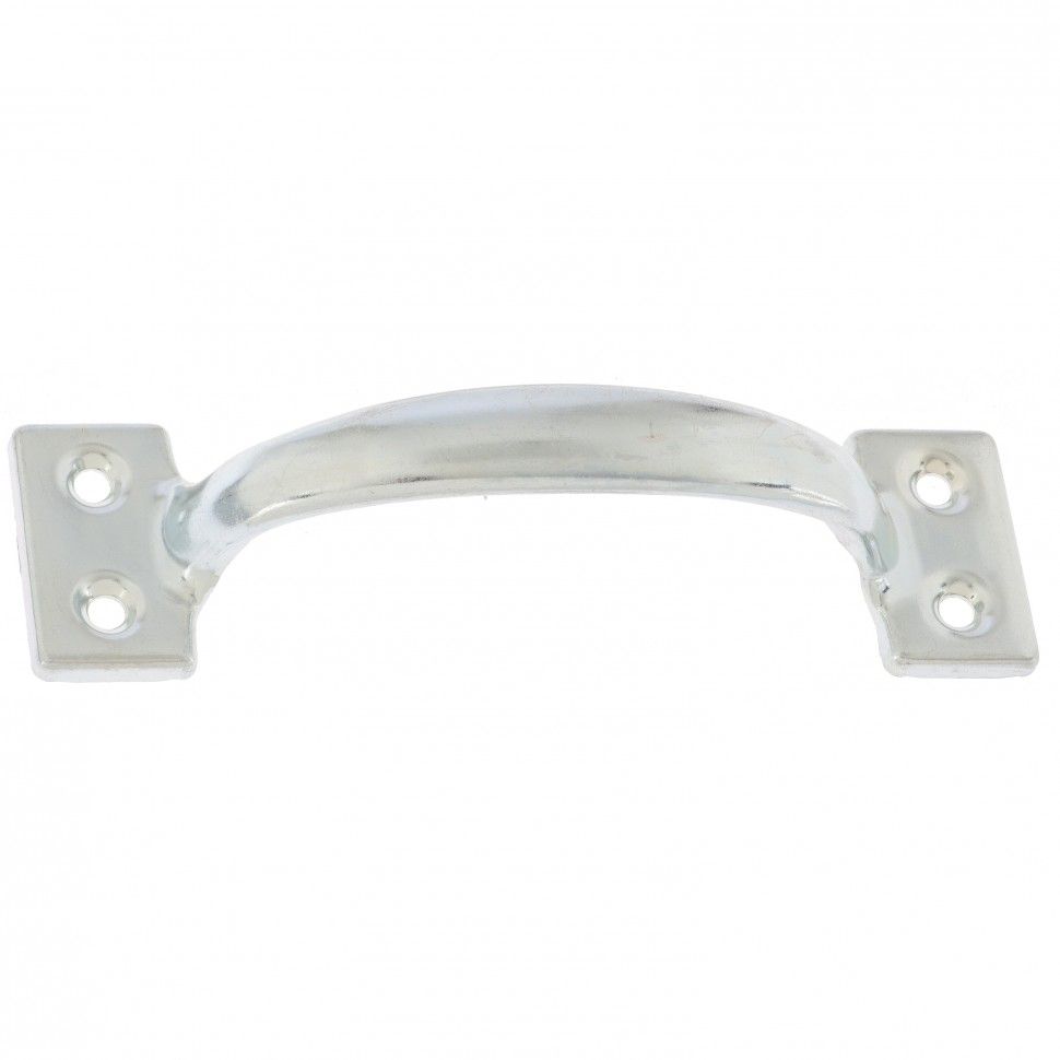 Ручка-скоба РС-120 цельнотянутая, цинк, 5 шт, (Металлист)