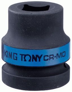Головка торцевая ударная четырехгранная 1", 19 мм, футорочная KING TONY 851419M