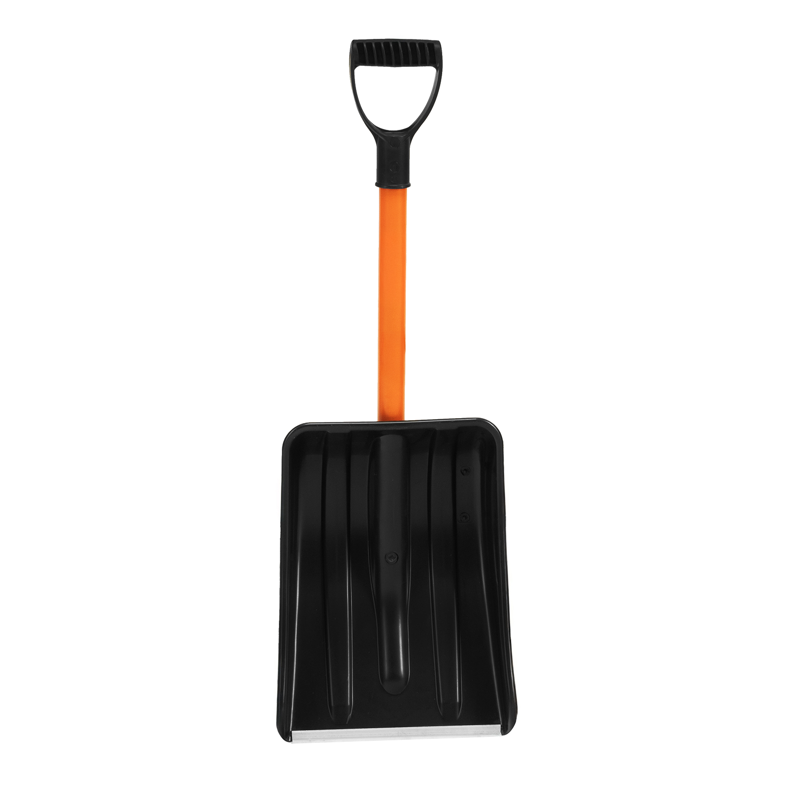 Лопата для уборки снега полипропиленовая, 275х365х790 мм, стальной черенок, Stels