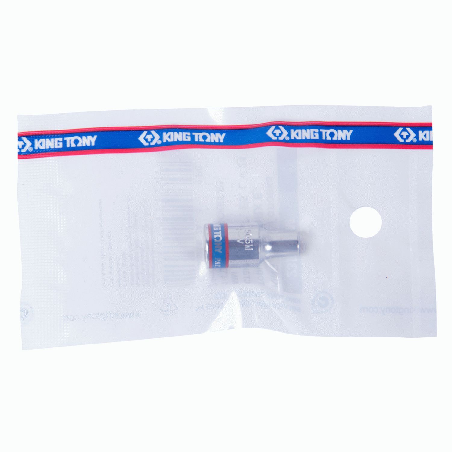 Головка торцевая TORX Е-стандарт 1/4", E5, L = 24 мм KING TONY 237505M