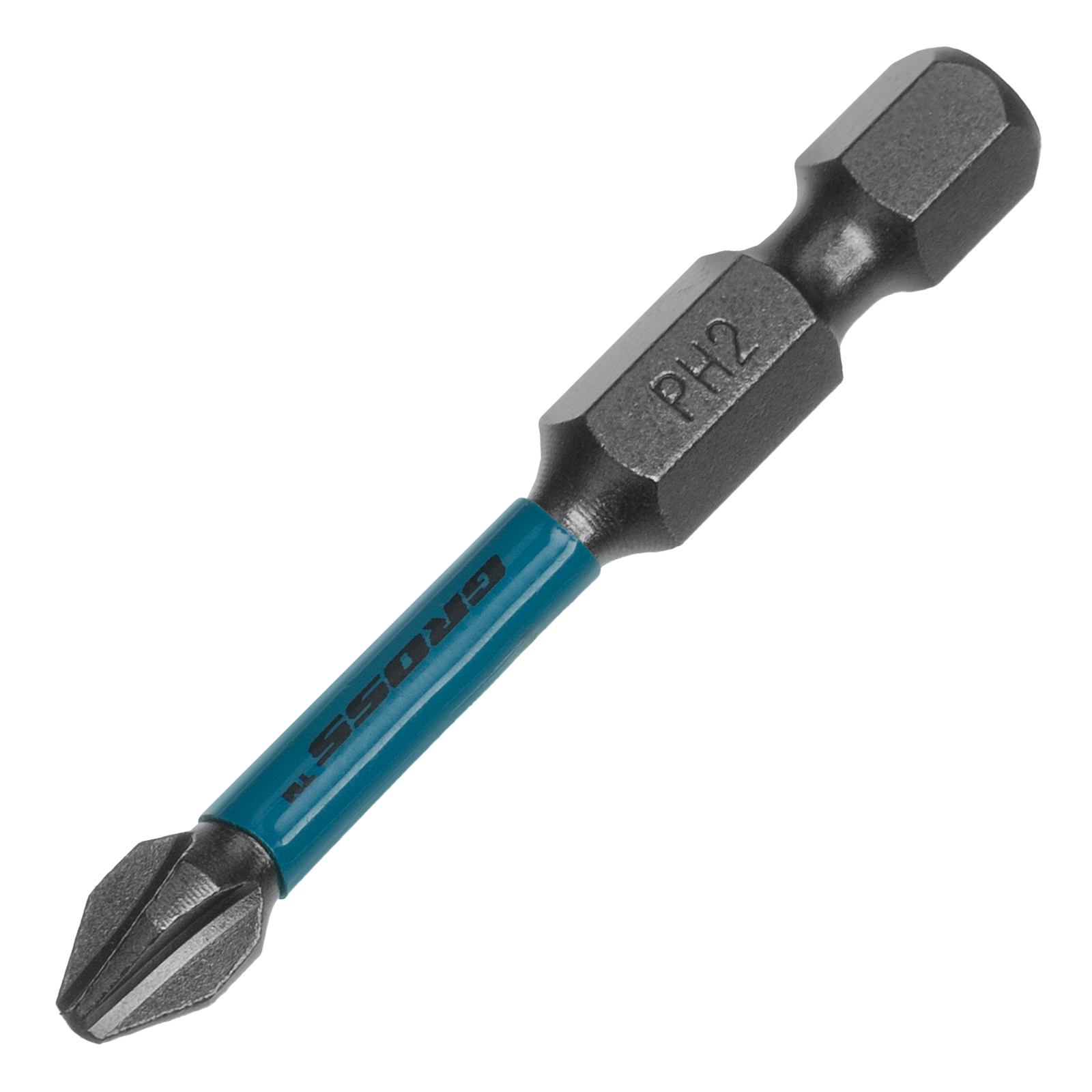 Набор бит торсионных PH2x50 мм, для ударных шуруповертов, отрывн., 10 шт Gross