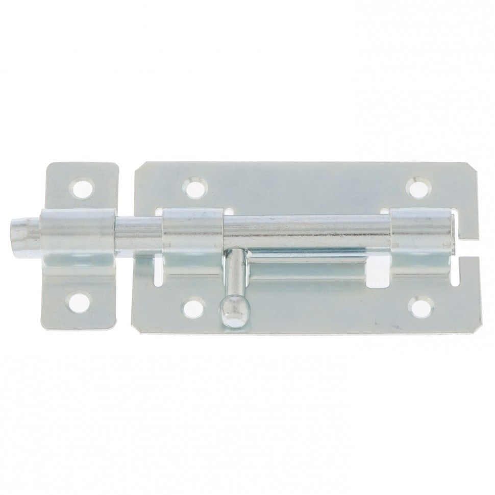 Задвижка дверная ЗД-01, цинк, (Металлист)