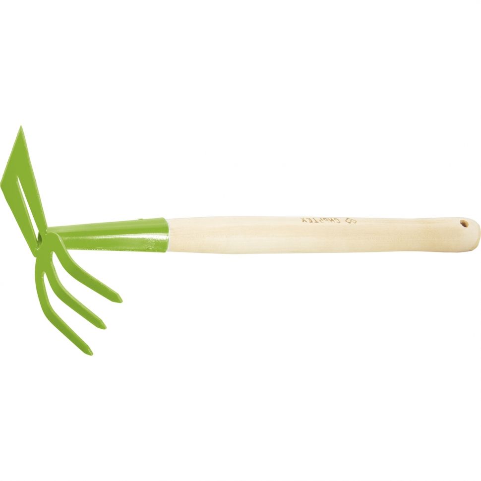 Мотыжка комбинированная, 75 х 380 мм, стальная, деревянная рукоятка, Агроном, Россия, Сибртех