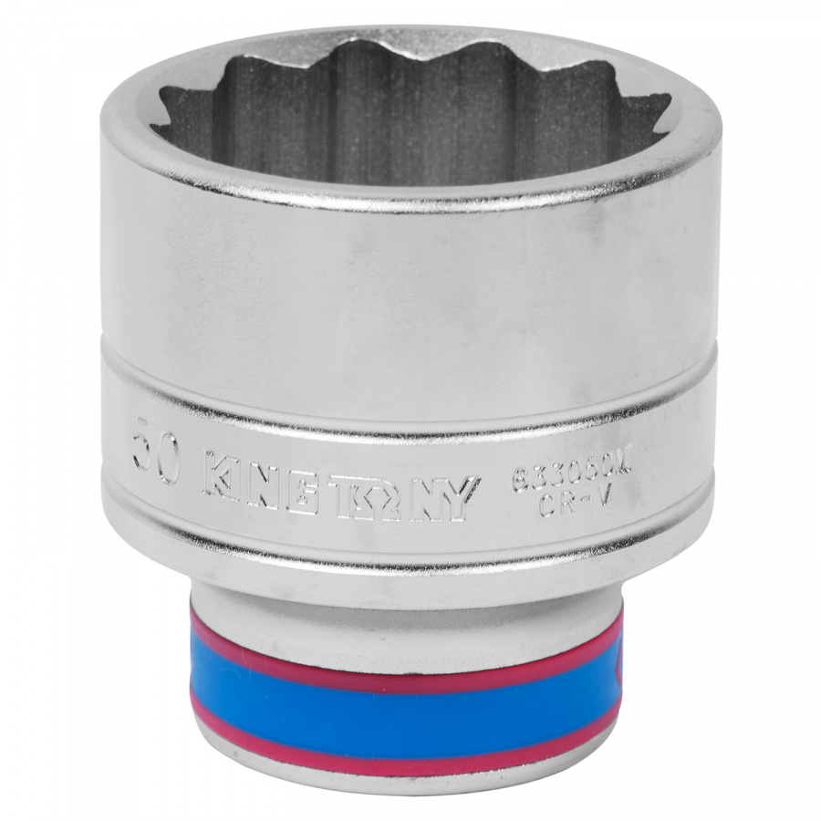 Головка торцевая стандартная двенадцатигранная 3/4", 50 мм KING TONY 633050M