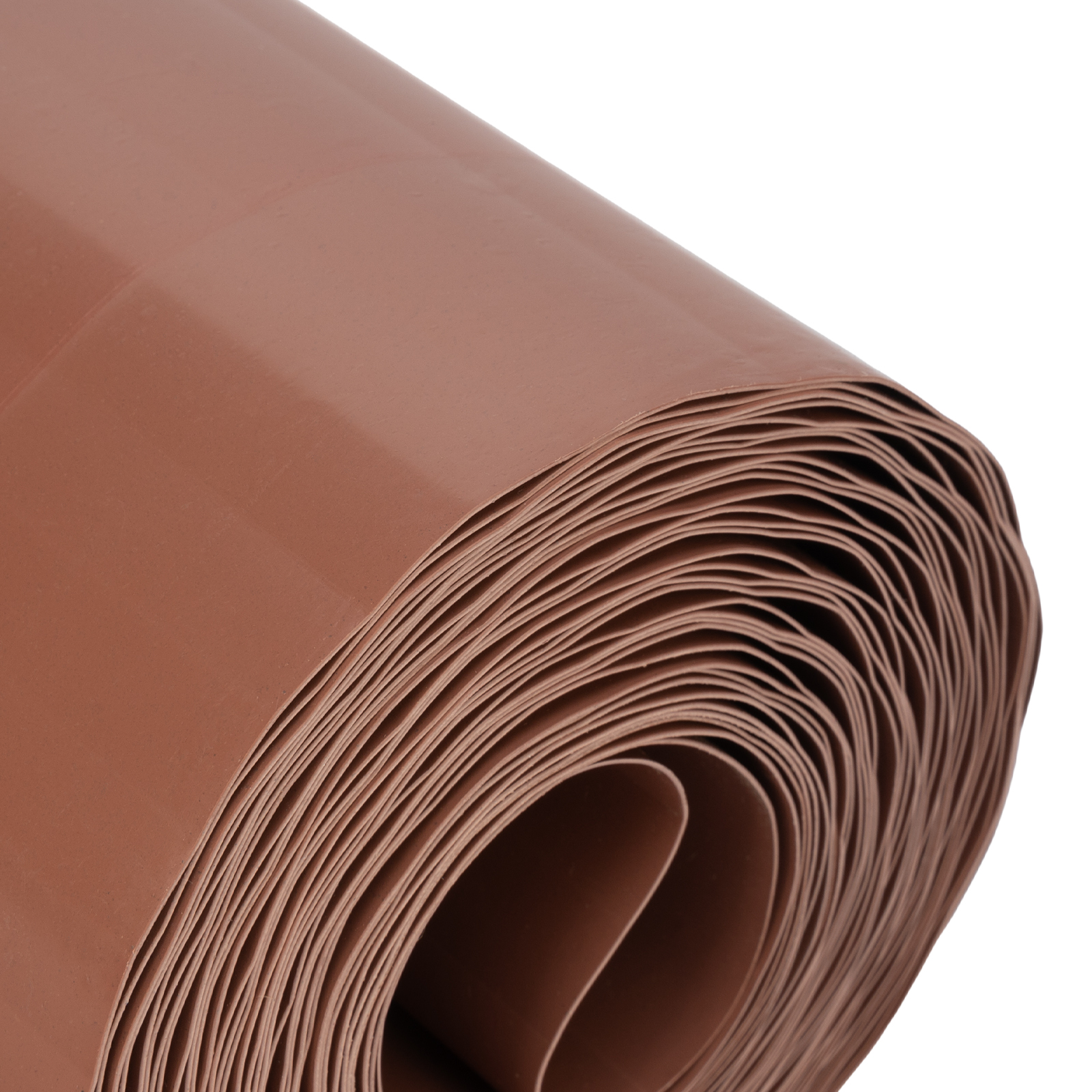 Бордюрная лента, 15х900 см, полипропиленовая, коричневая, Palisad