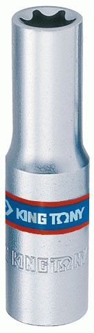 Головка торцевая TORX Е-стандарт 3/8", E18, L = 63 мм KING TONY 327518M