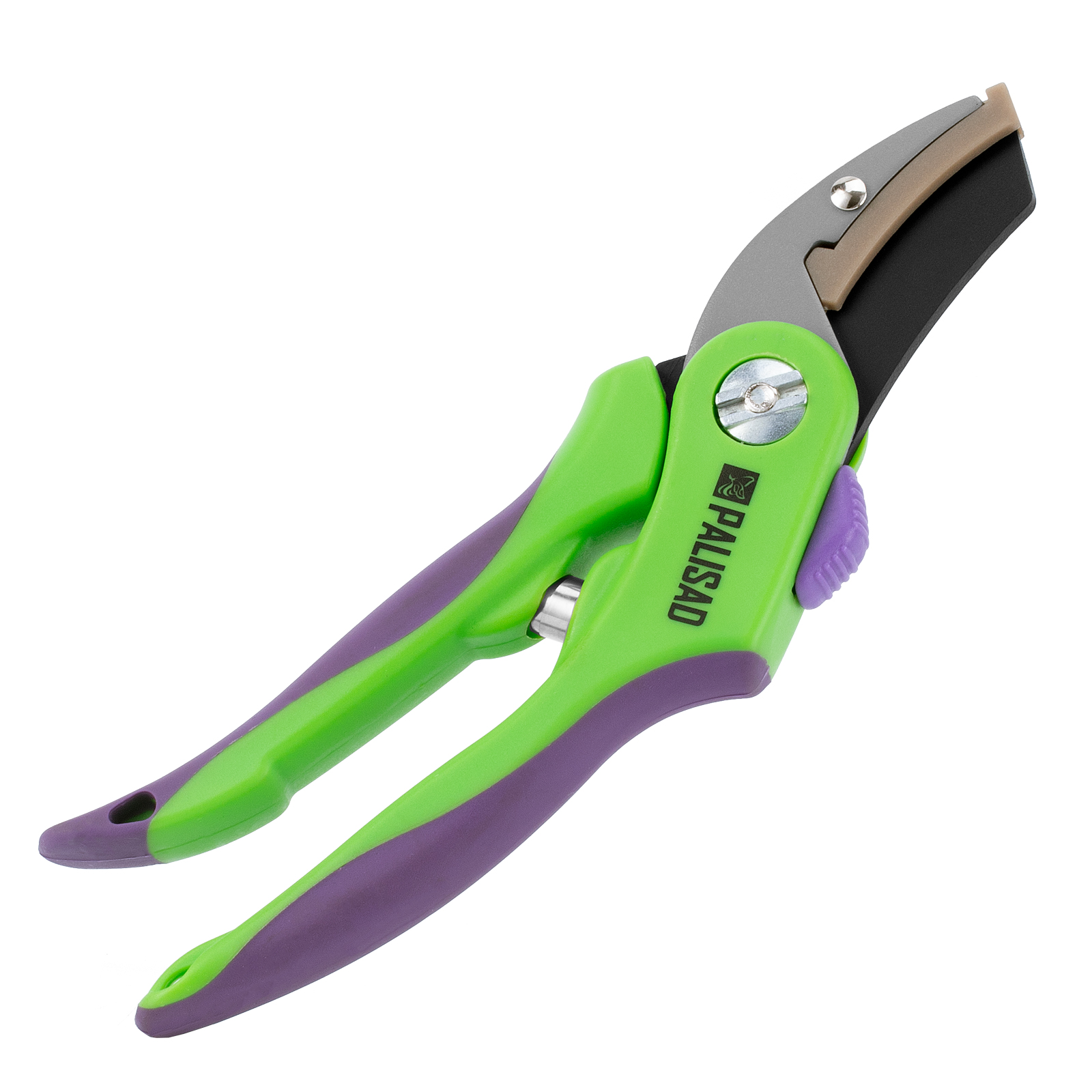 Секатор с наковальней, 200 мм, двухкомпонентные рукоятки Palisad