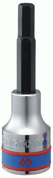 Насадка (бита) торцевая 1/2", Hex, 6 мм, L = 80 мм KING TONY 403506