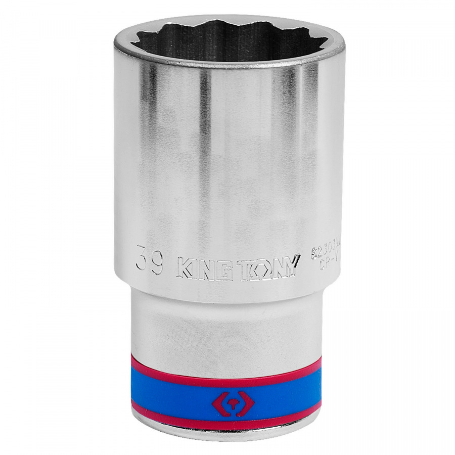 Головка торцевая глубокая двенадцатигранная 3/4", 39 мм KING TONY 623039M