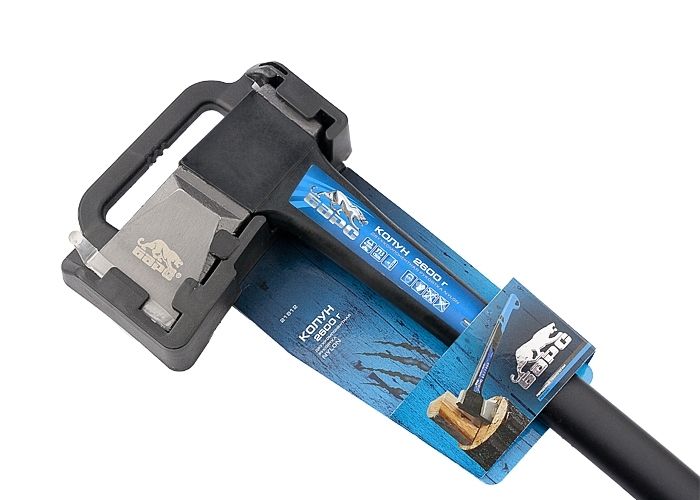 Колун, 2600 г, двухкомпонентная рукоятка Nylon Барс