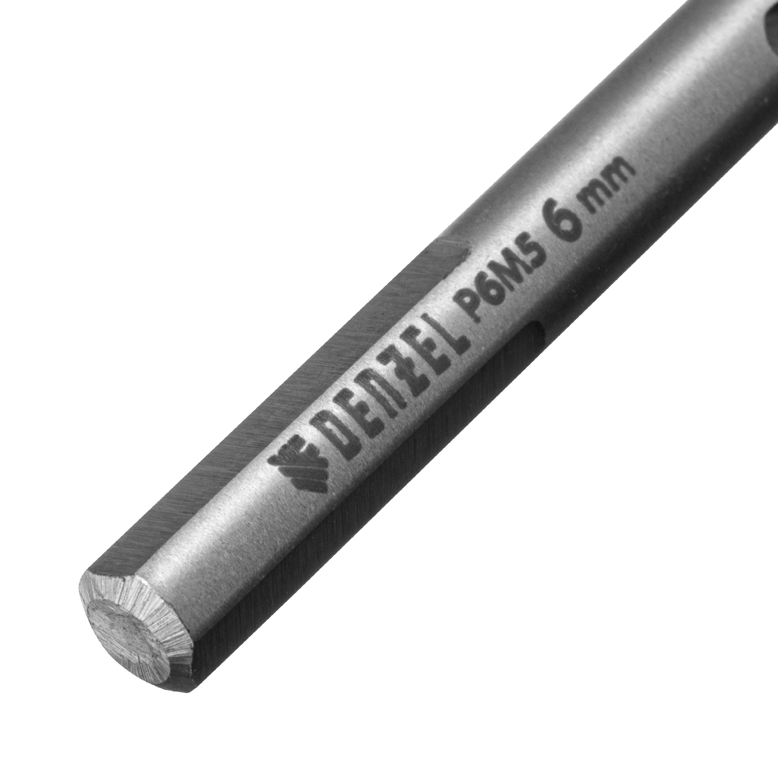 Сверло спиральное по металлу 6 х 139 мм, Р6М5, Golden Tip, удлиненное Denzel