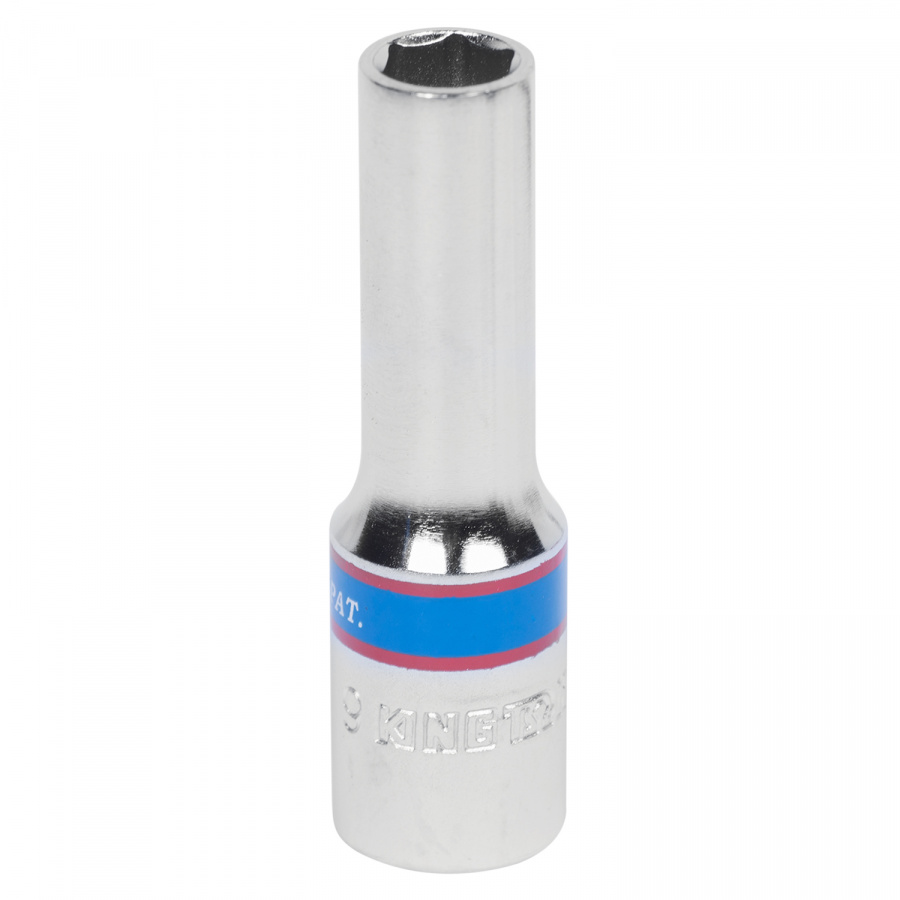 Головка торцевая глубокая шестигранная 3/8", 9 мм KING TONY 323509M