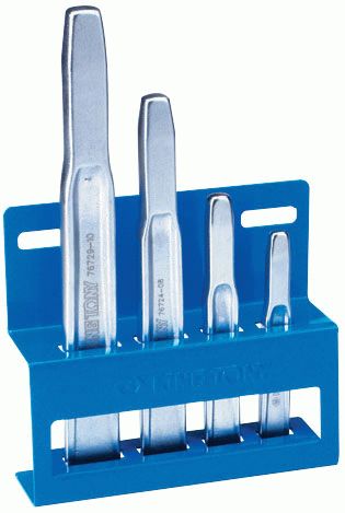 Набор зубил на подставке, усиленные, 4 предмета KING TONY 11104PR