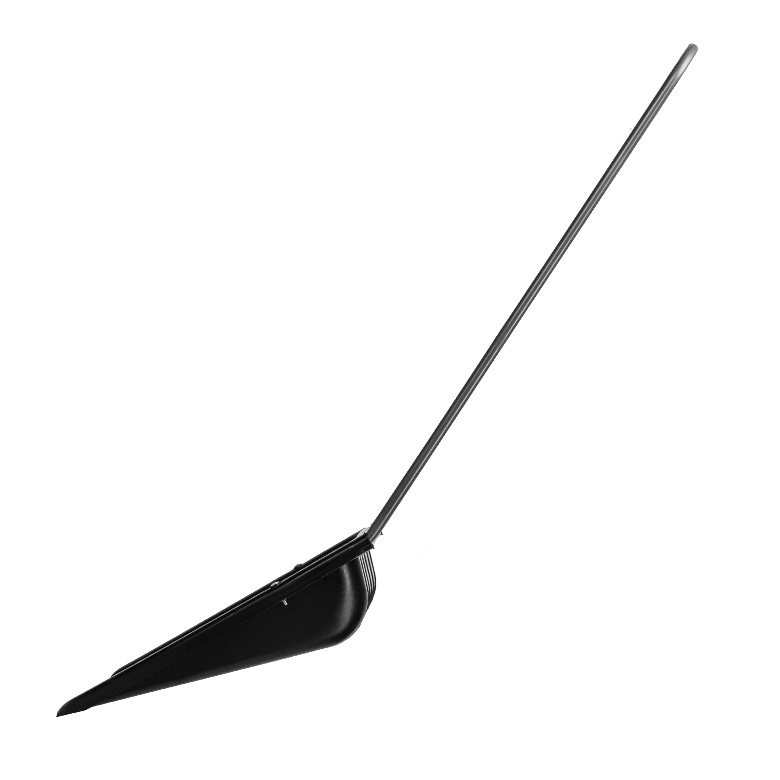 Движок для уборки снега пластиковый, 695 х 540 х 1460 мм, стальная рукоятка, Сибртех