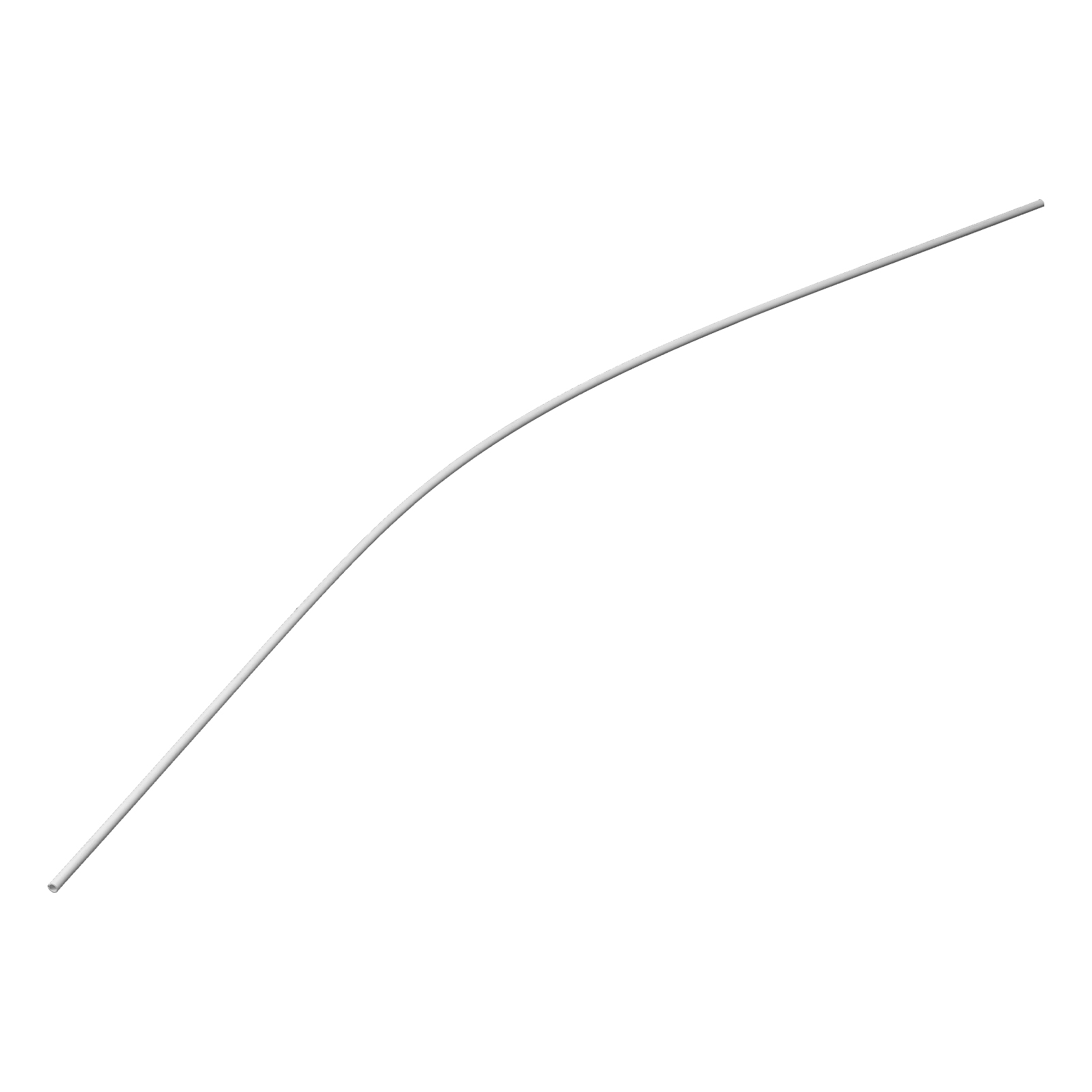 Дуга пластиковая для парника 80 х 90 см, D 12 мм, белая Palisad