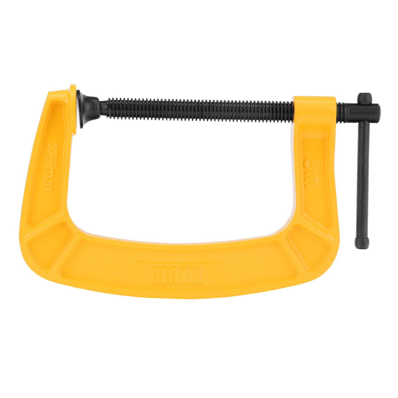 Струбцина G-образная, усиленная, 125 мм Denzel