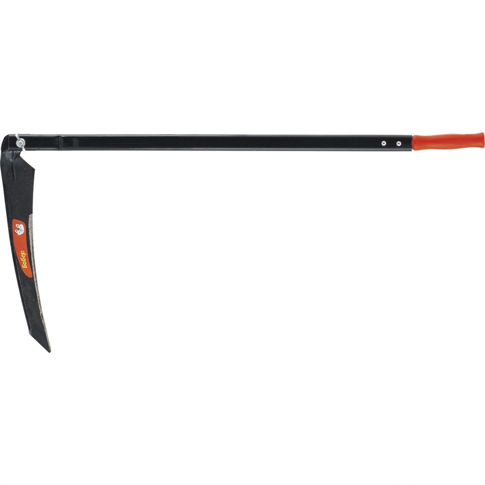 Коса - секач "Бобер", 410 мм, металлическое косовище, пластиковая рукоятка, Арти, Россия