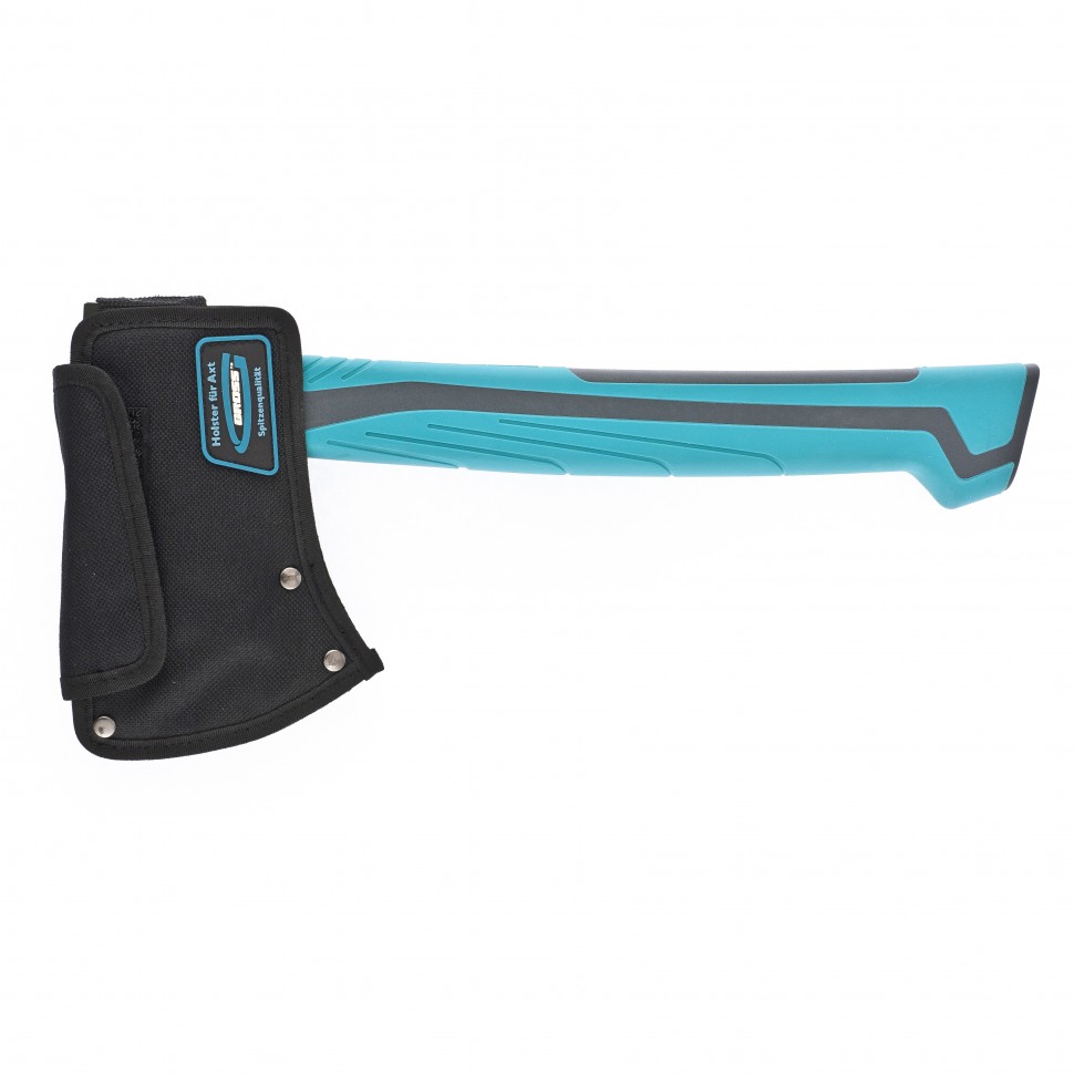 Топор универсальный 700 гр, кованый, тефлоновое покрытие, двухкомпонентное пластиковое топорище, 350 мм Gross