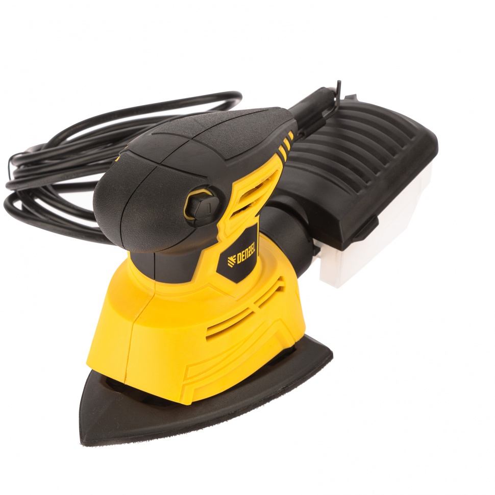 Машина плоскошлифовальная вибрационная 2 в 1 VDS-2, 130 Вт, 14000 об/мин Denzel