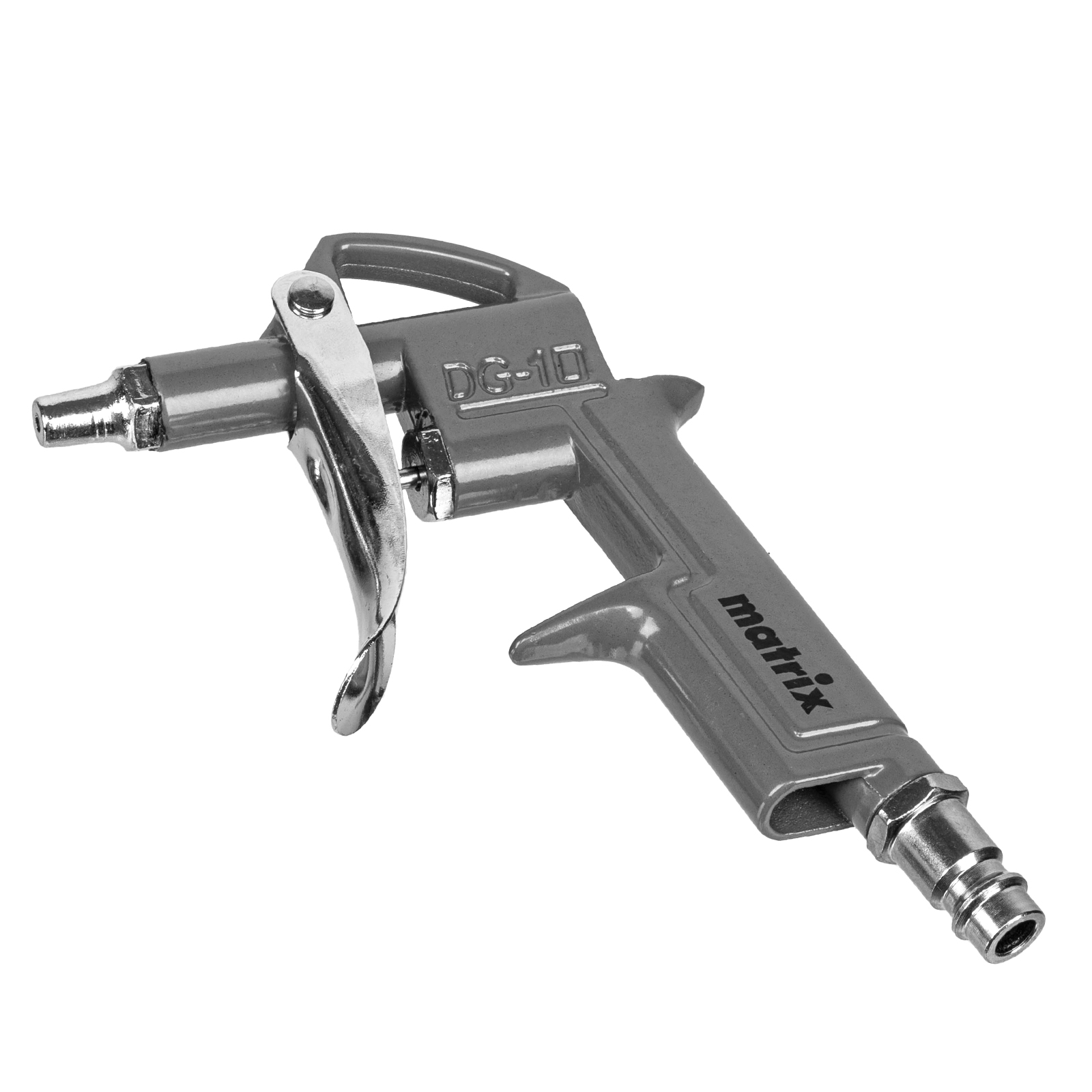 Набор пневмоинструмента, 5 предметов, быстросъемное соединение, краскораспылитель с нижним бачком Matrix