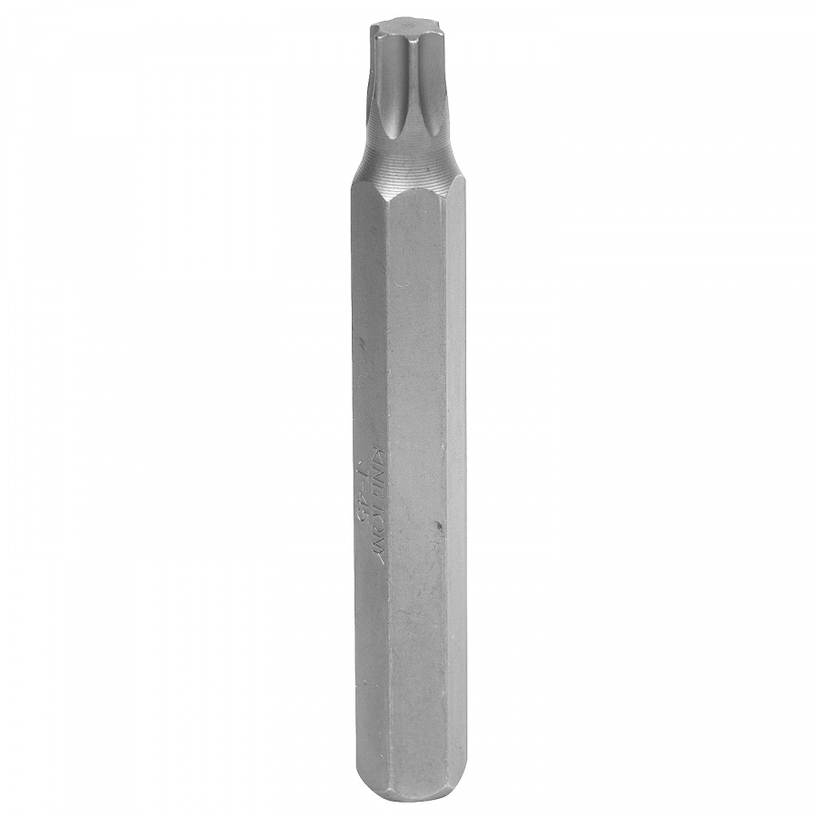 Вставка (бита) торцевая 10 мм, Torx, Т45, L = 80 мм KING TONY 168045T