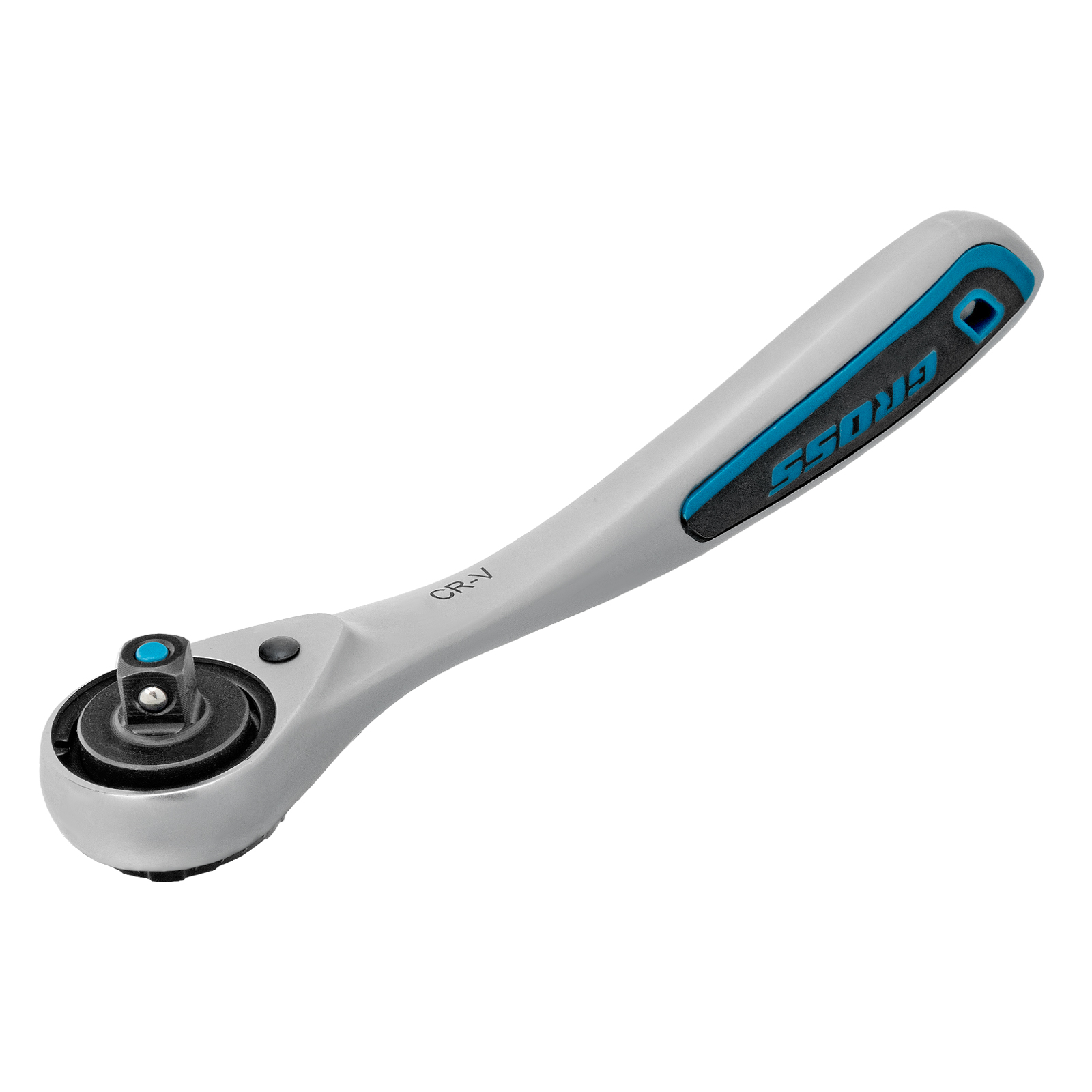 Набор торцевых головок, трещотка 120 зубьев, 1/4", CrV, 36 предметов Gross