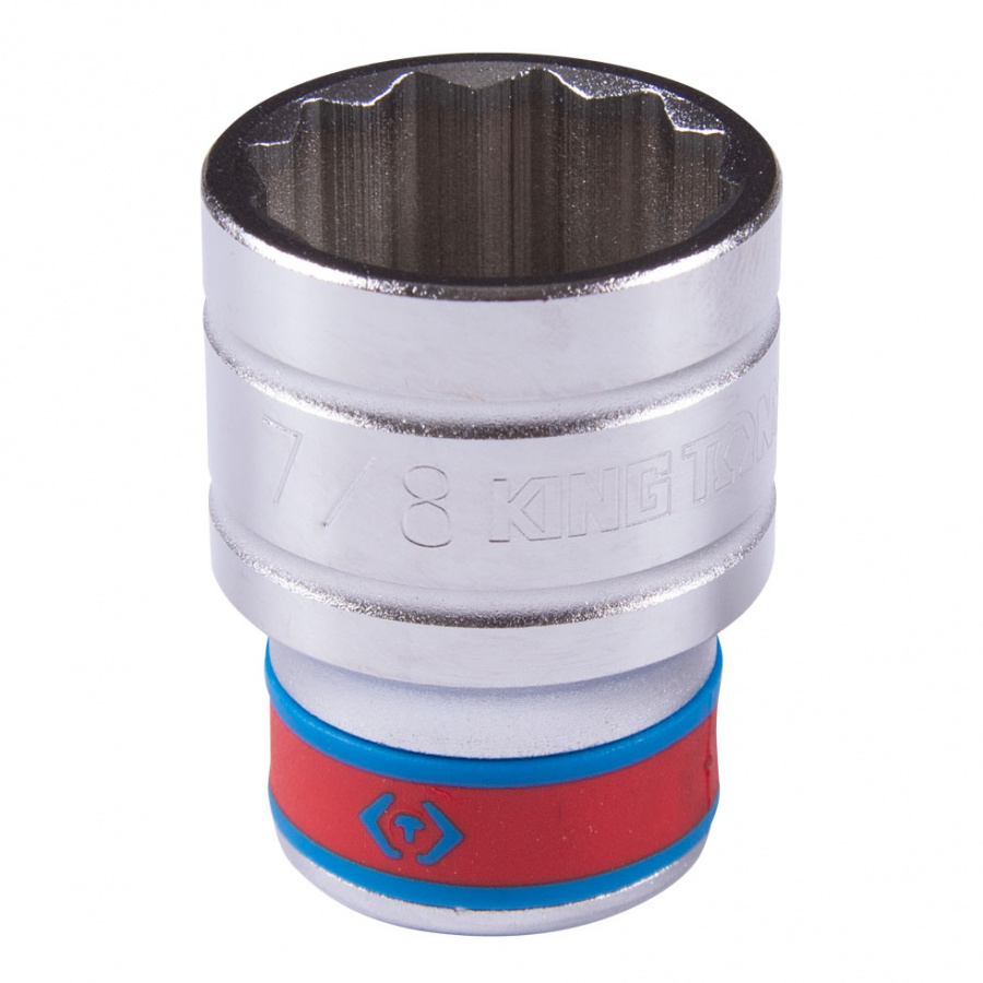Головка торцевая стандартная двенадцатигранная 1/2", 7/8", дюймовая KING TONY 433028S